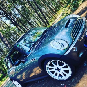 西班牙宝马MINI COOPER R53改装舞仕刚柔汽车功放