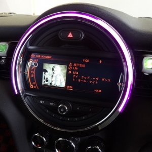 日本宝马mini F56改装舞仕刚柔汽车功放